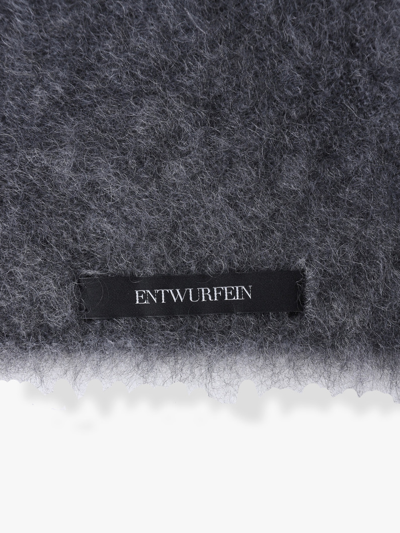 ダリヤ ニットスカーフ 詳細画像 gray 4