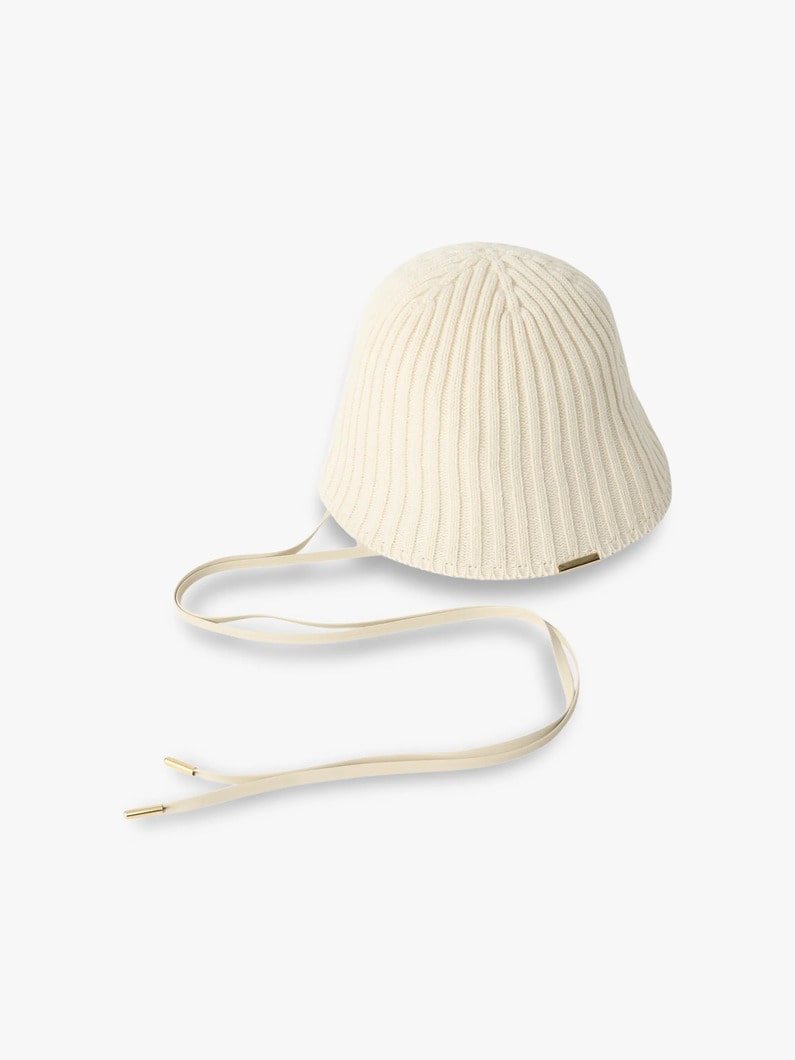 フィリップ ニットハット 詳細画像 ivory