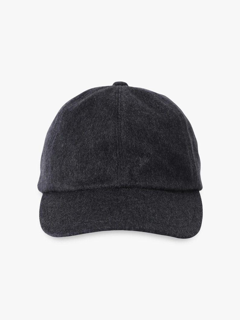 ピュアカシミア パネルキャップ 詳細画像 gray