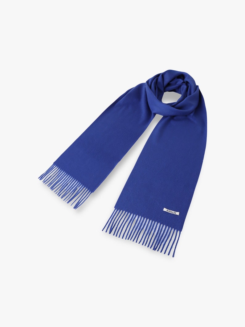 ベビーカシミア ニット ロングストール 詳細画像 blue 1