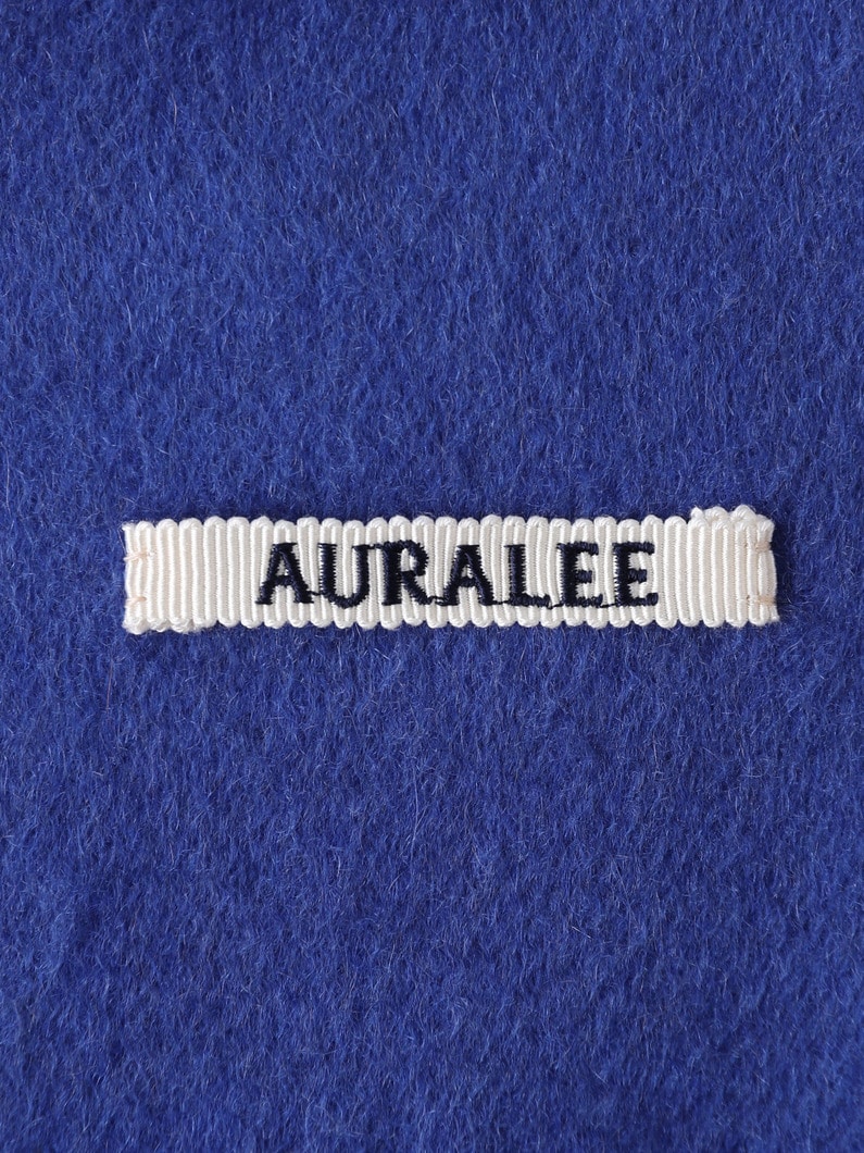 ベビーカシミア ニット ロングストール 詳細画像 blue 2