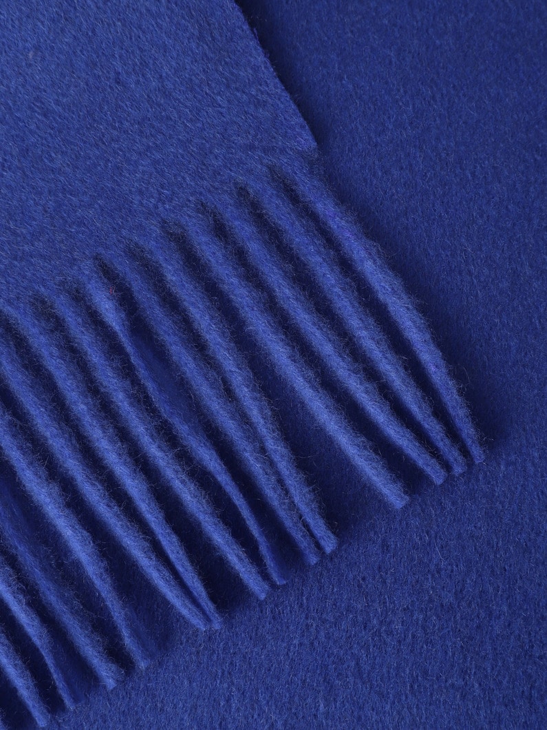 ベビーカシミア ニット ロングストール 詳細画像 blue 3