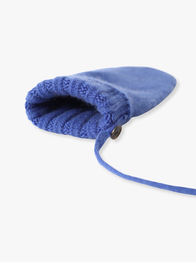 ベビーカシミア ニット グローブ 詳細画像 blue 2