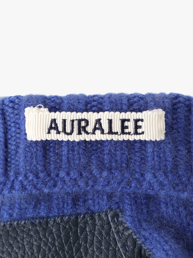 ベビーカシミア ニット グローブ 詳細画像 blue 3