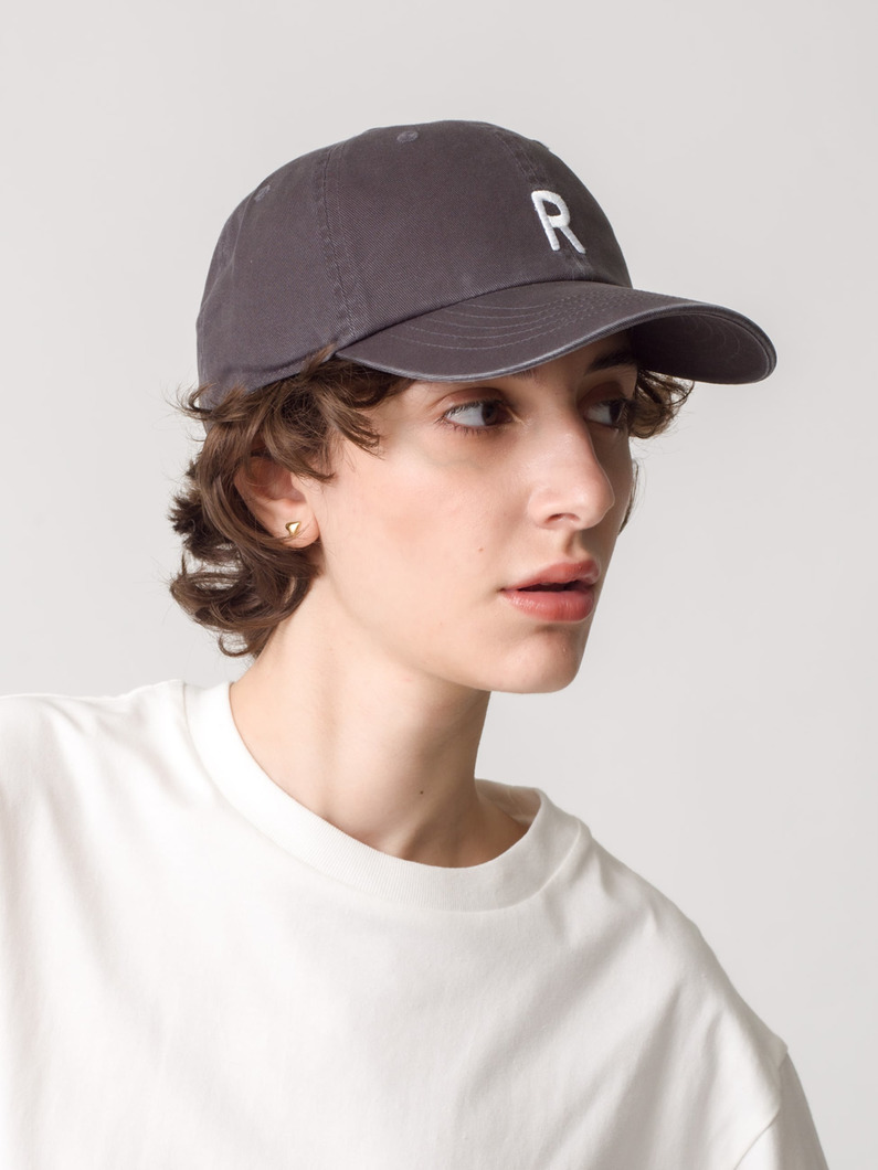5 アニバーサリー キャップ（ライトベージュ/チャコールグレー） 詳細画像 charcoal gray 2