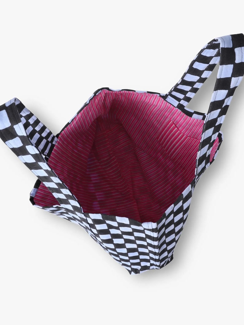 ダブルチェック スモールトートバッグ 詳細画像 blue 3