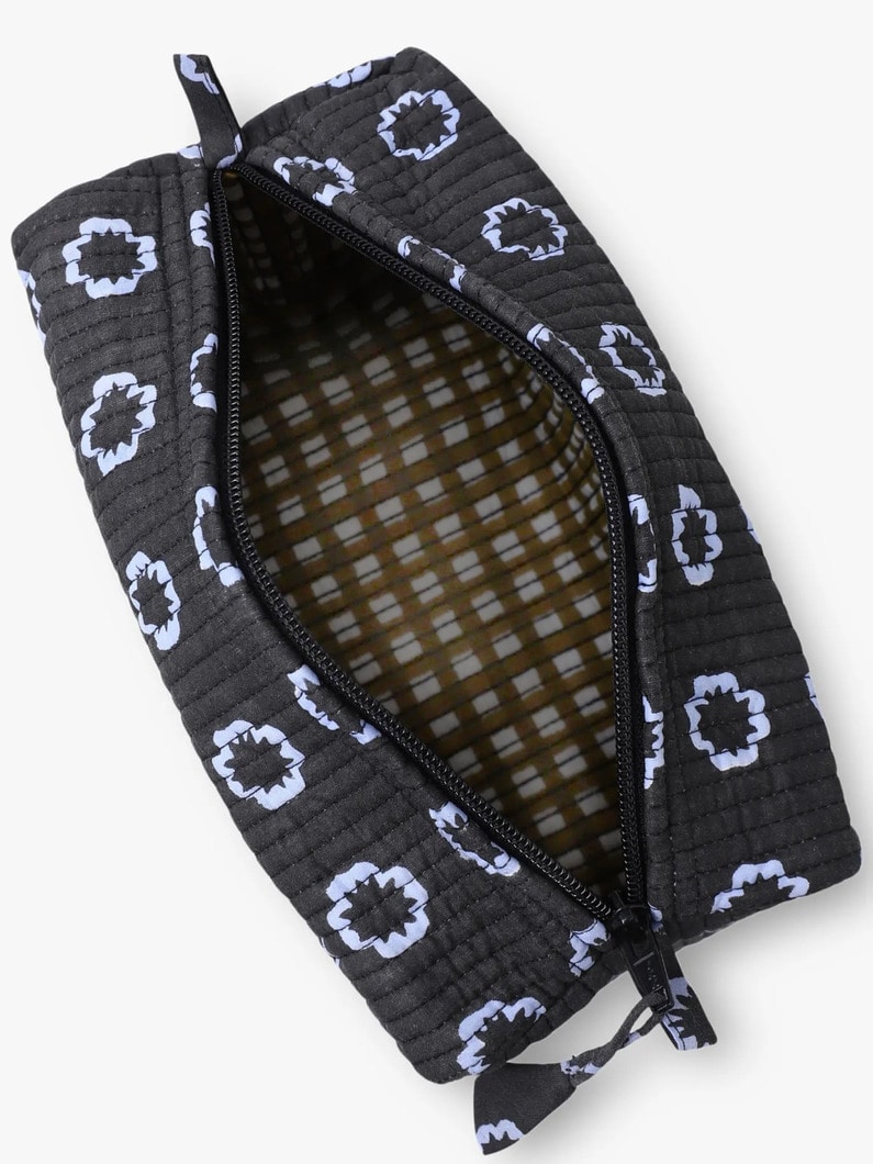 ミッドナイト メイクアップポーチ（L） 詳細画像 black 3