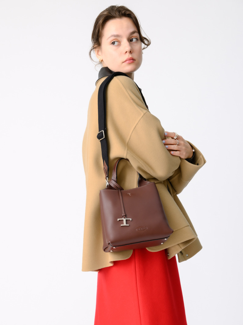 レザー バッグ ミニ（ブラウン） 詳細画像 brown 3