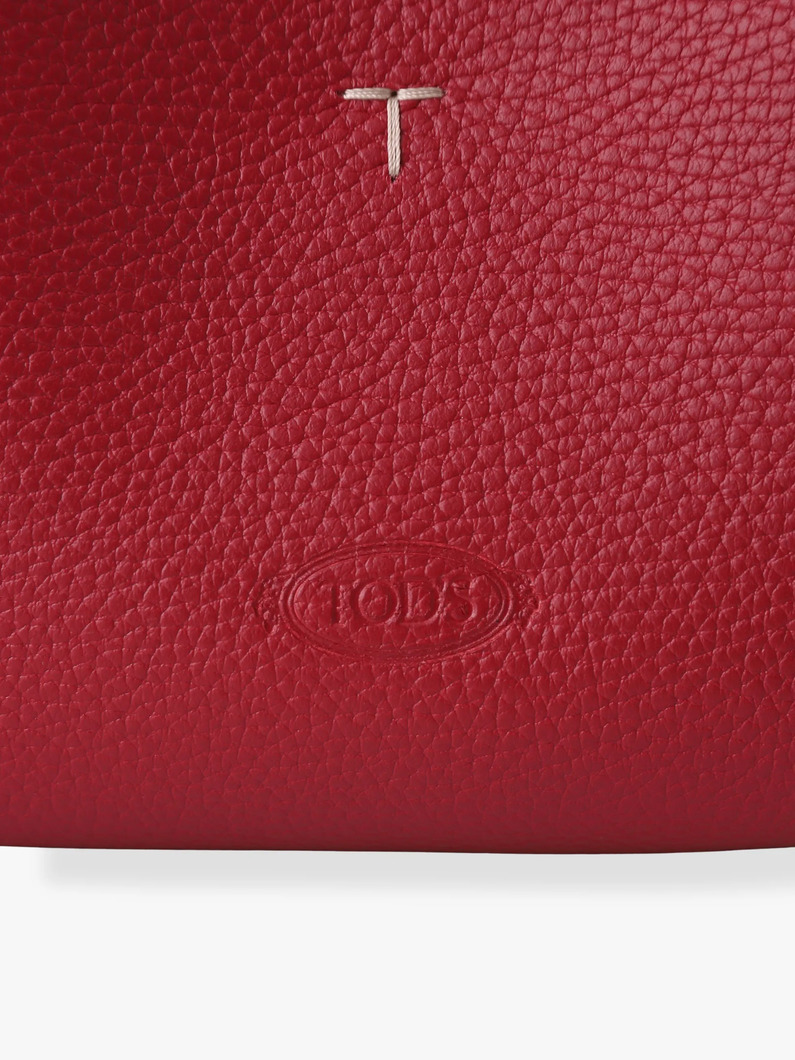 レザーバッグ マイクロ（キャメル/バーガンディー） 詳細画像 burgundy 6