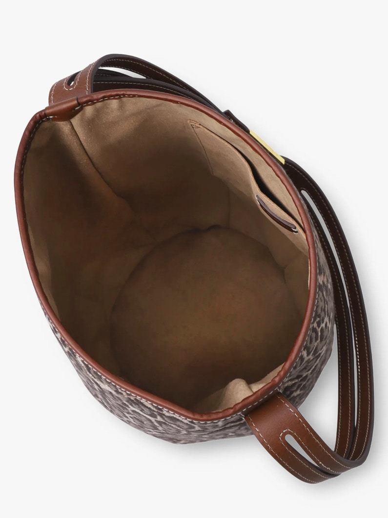 マルシェ バケットバッグ（レオパード） 詳細画像 brown 3