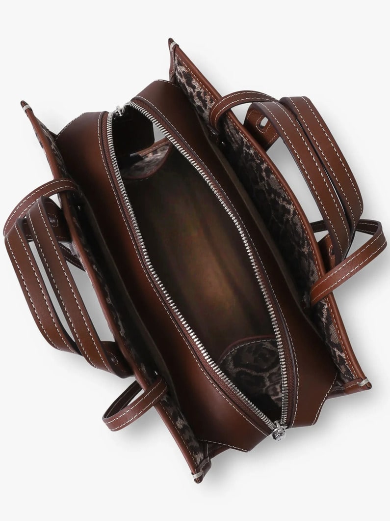 サブリナ 3WAY バッグ（レオパード） 詳細画像 brown 4