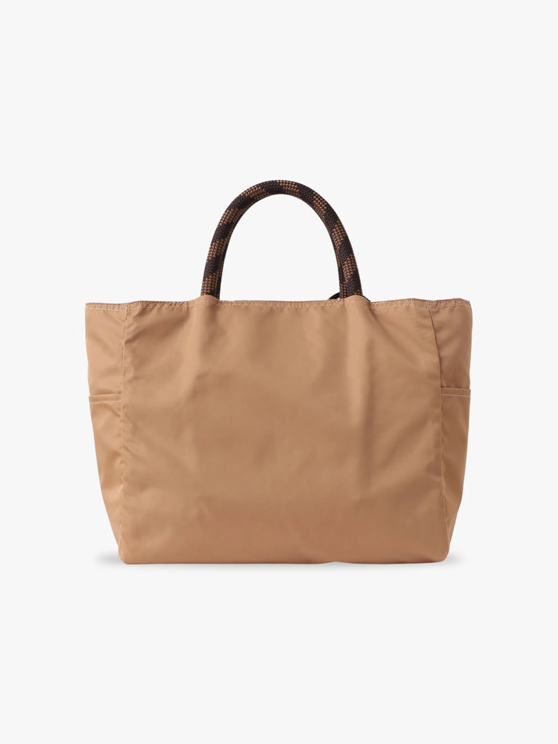 サック 2 ワイド バッグ（ベージュ×バーガンディ） 詳細画像 beige 2