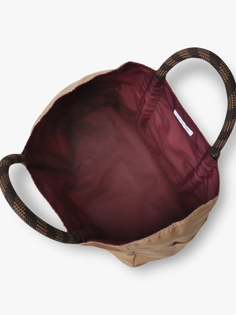 サック 2 ワイド バッグ（ベージュ×バーガンディ） 詳細画像 beige 4