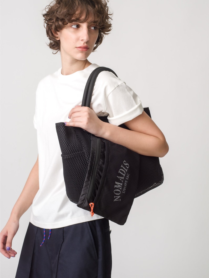 サック 2/16 メッシュ トートバッグ＆ポーチ 詳細画像 black 3