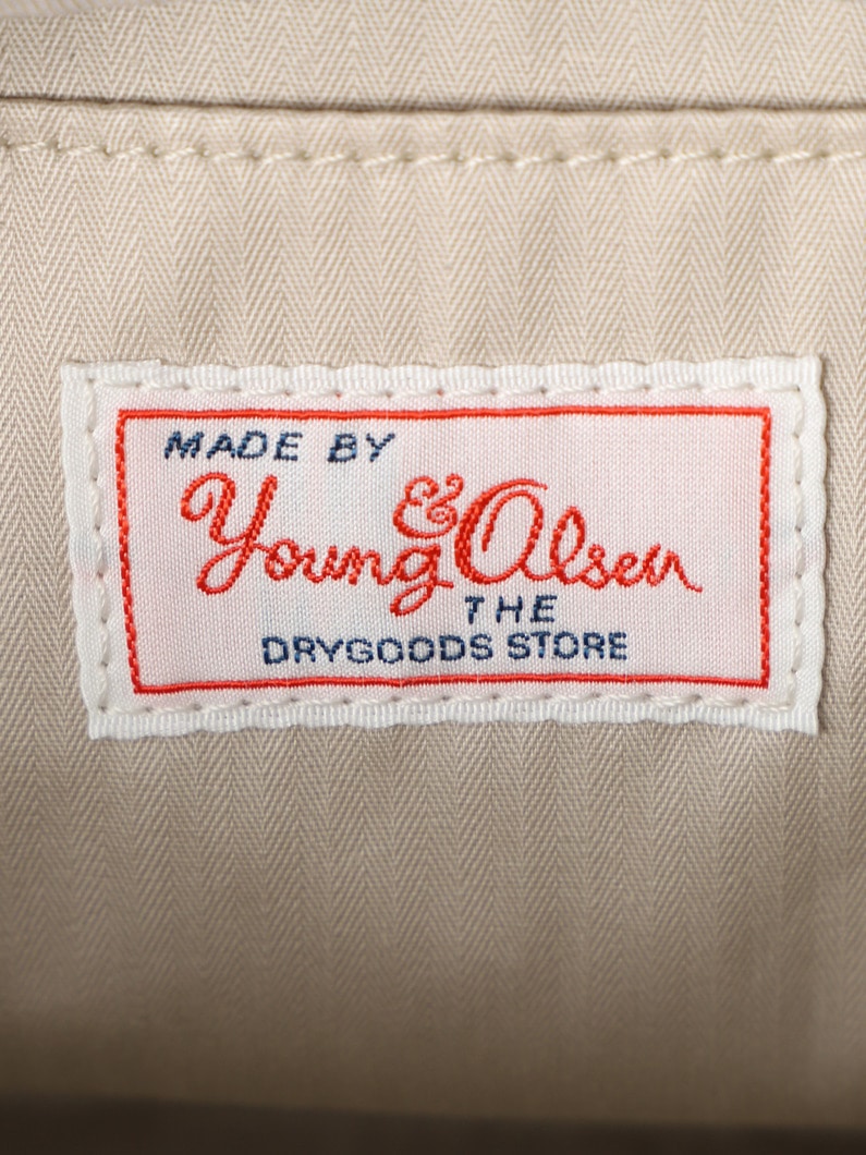 エンボスドレザー スチューデント ワイド ボストンバッグ S（ブラック/ブラウン） 詳細画像 brown 6