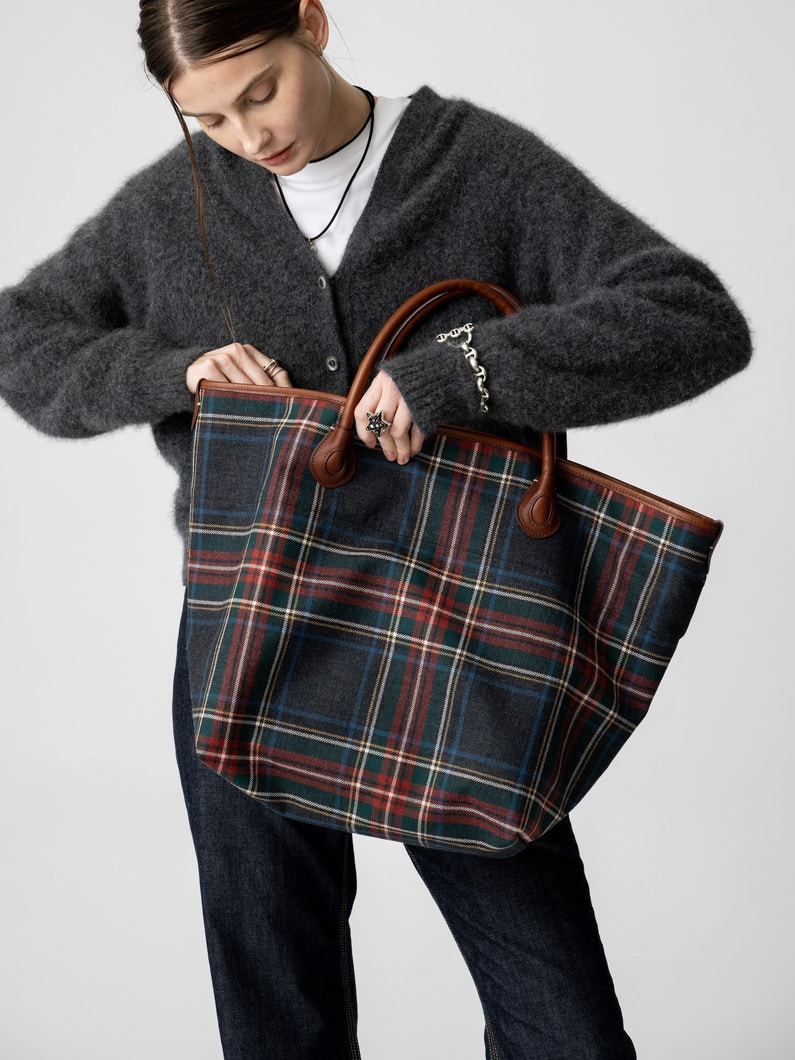 ヴァスト トートバッグ（タータンチェック） 詳細画像 multi 2