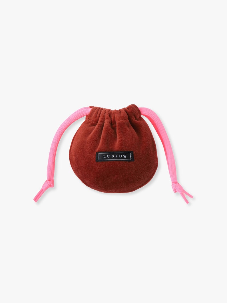 スクワロル ドローストリングポーチ（S） 詳細画像 red 1