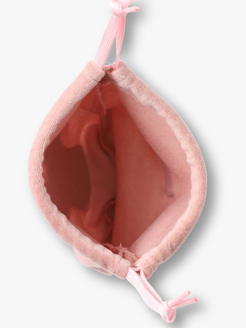 シルクハット ラビット ドローストリングポーチ（M） 詳細画像 pink 3