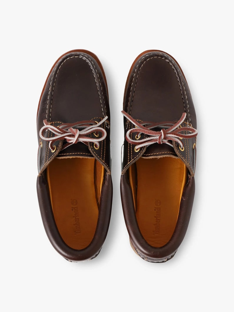 ヘリテイジノリーン 3アイ ハンドソーンモカシンシューズ（women） 詳細画像 brown 4