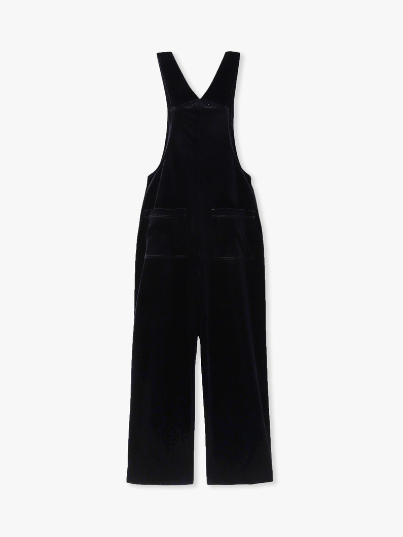 ベロア オールインワン（ブラック） 詳細画像 black 1