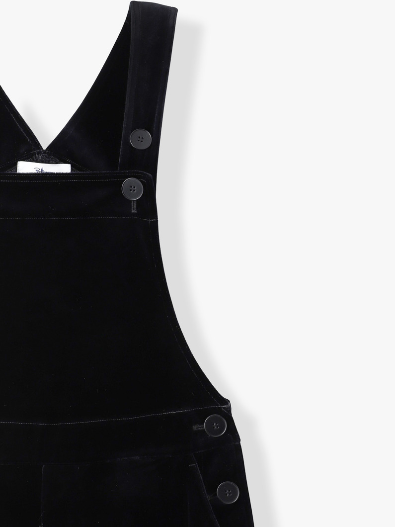 ベロア オールインワン（ブラック） 詳細画像 black 2
