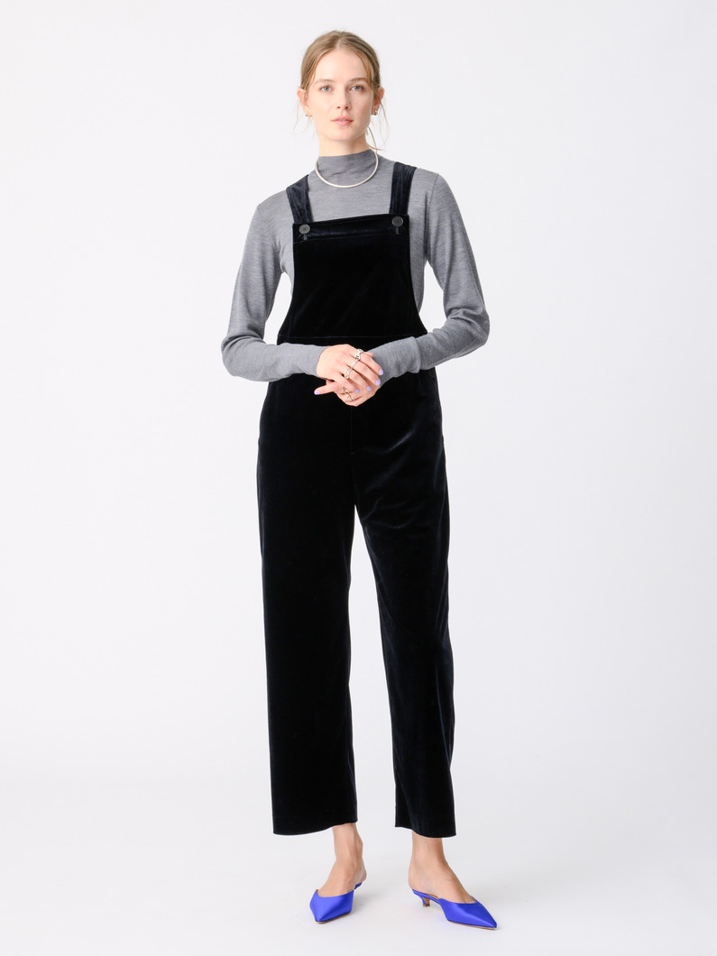 ベロア オールインワン（ブラック） 詳細画像 black 4