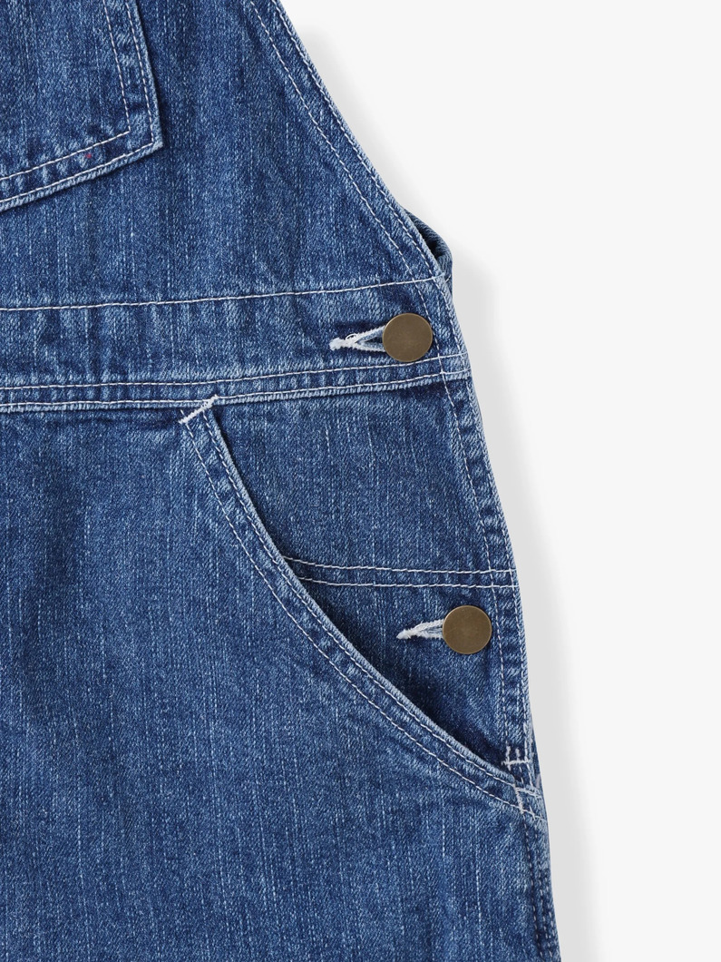 オーバーオール スカート 詳細画像 indigo 3