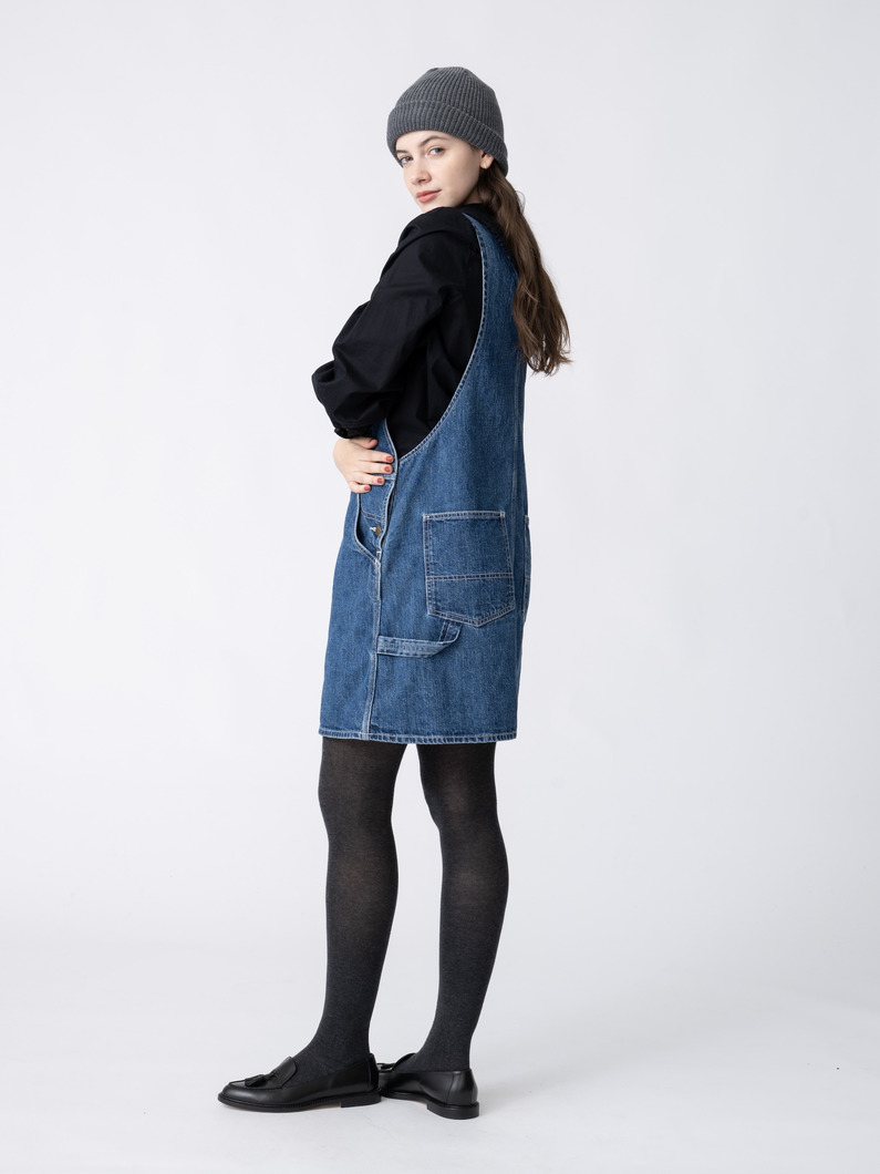 オーバーオール スカート 詳細画像 indigo 2