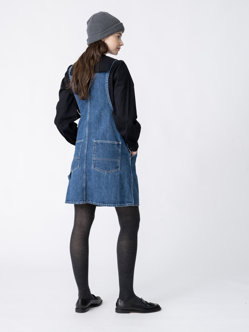 オーバーオール スカート 詳細画像 indigo 3
