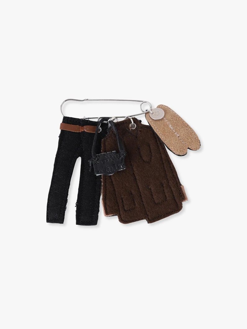 ジャケット＆カメラ ブローチ 詳細画像 multi 1