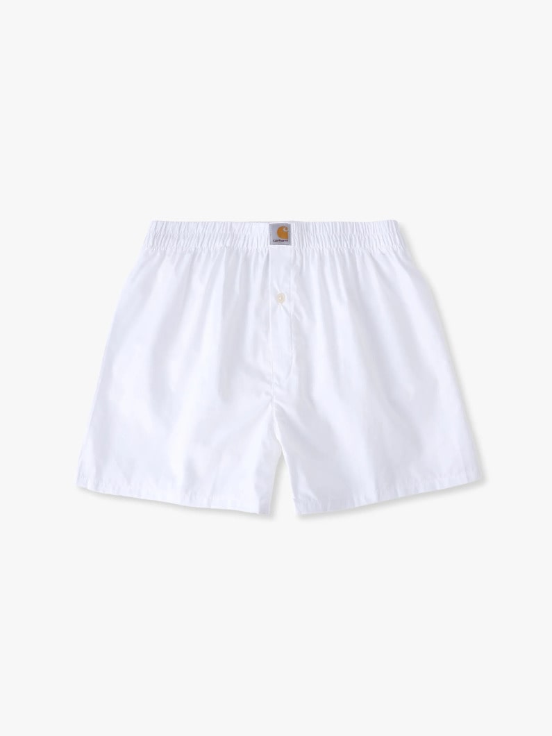 コットン ボクサーパンツ 詳細画像 white