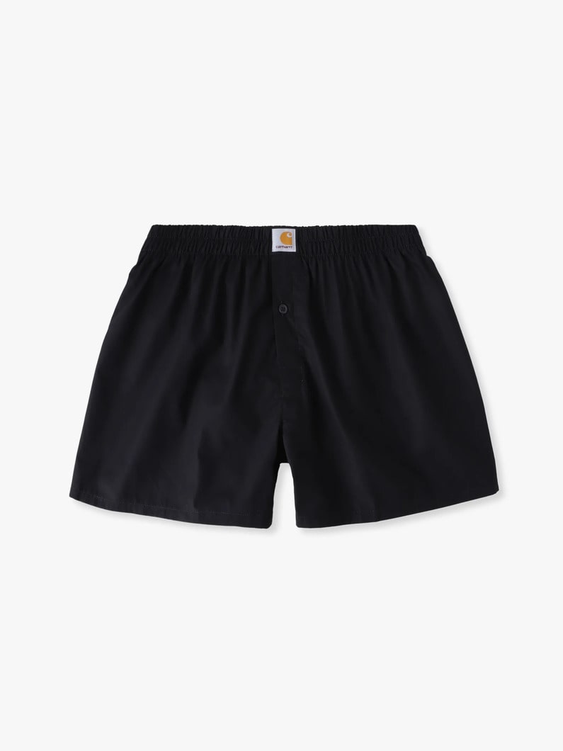 コットン ボクサーパンツ 詳細画像 black