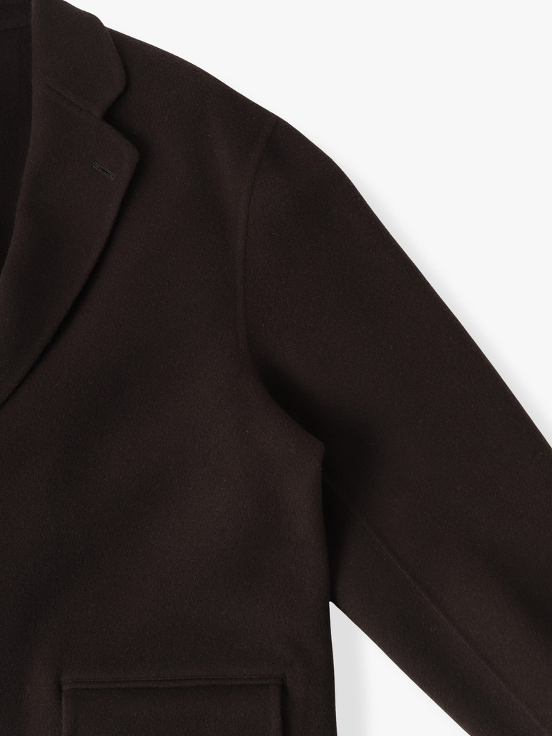 ショートビーバー リバーチェスターコート 詳細画像 brown 2