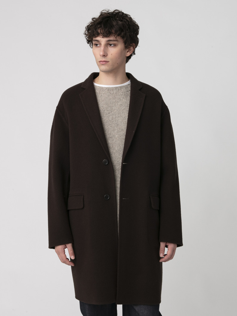 ショートビーバー リバーチェスターコート 詳細画像 brown 1