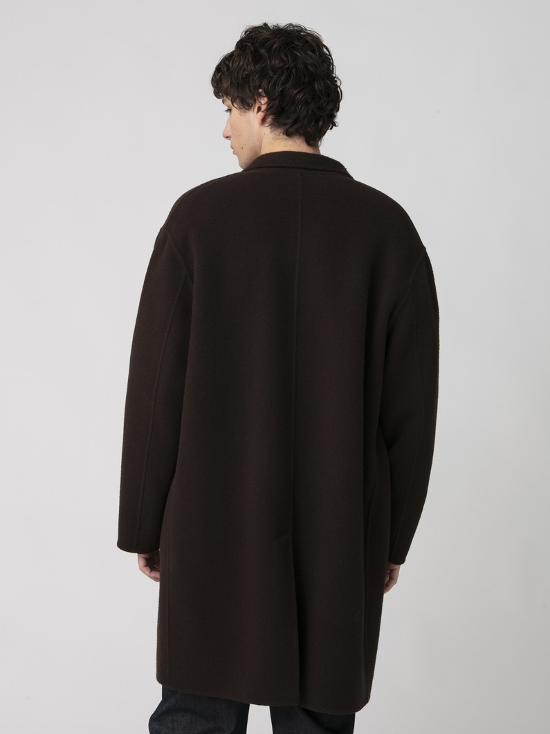 ショートビーバー リバーチェスターコート 詳細画像 brown 2