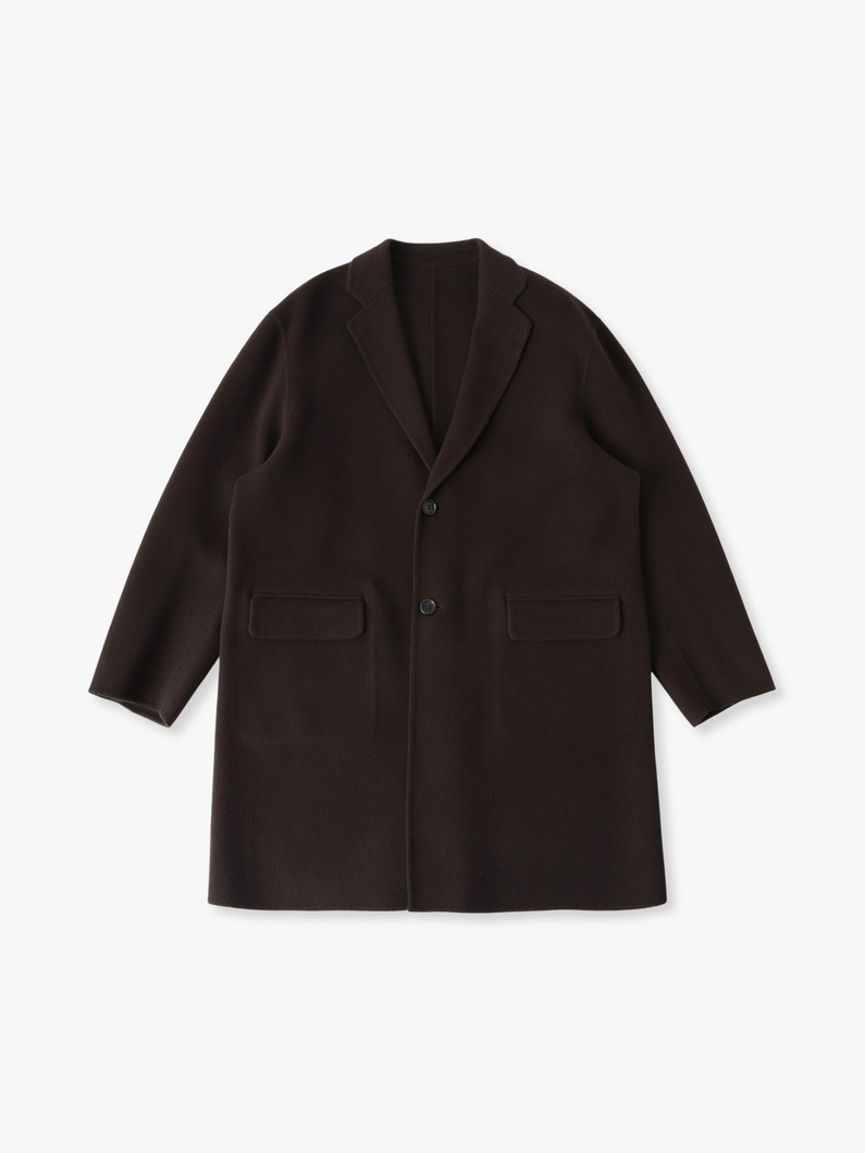 ショートビーバー リバーチェスターコート 詳細画像 brown 3