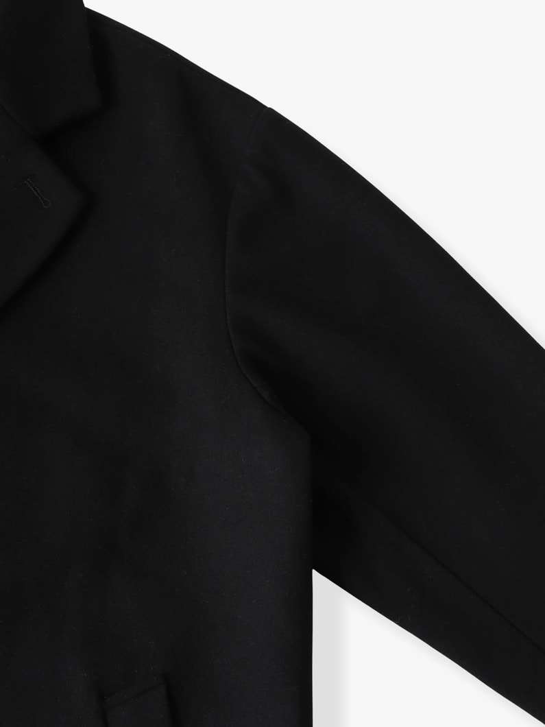 ウール チェスターフィールド コート 詳細画像 black 2