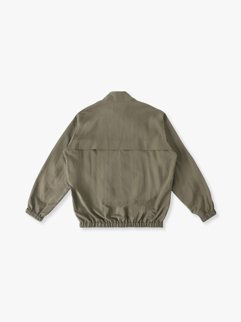 ナイロン トラックジャケット 詳細画像 olive 1