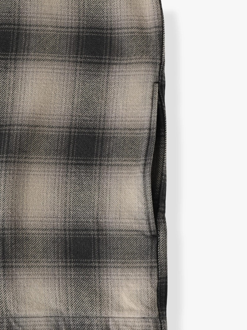 チェック シャツジャケット 詳細画像 red 3