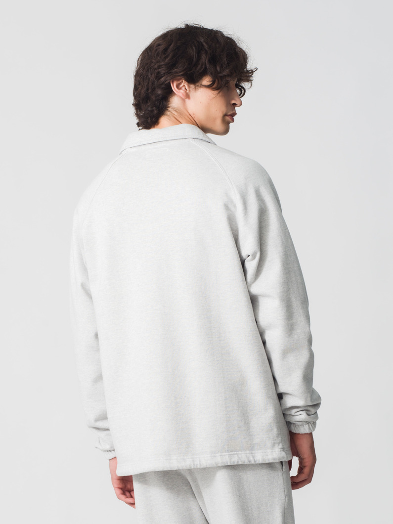 ノンツイストヤーン コーチジャケット 詳細画像 top gray 2