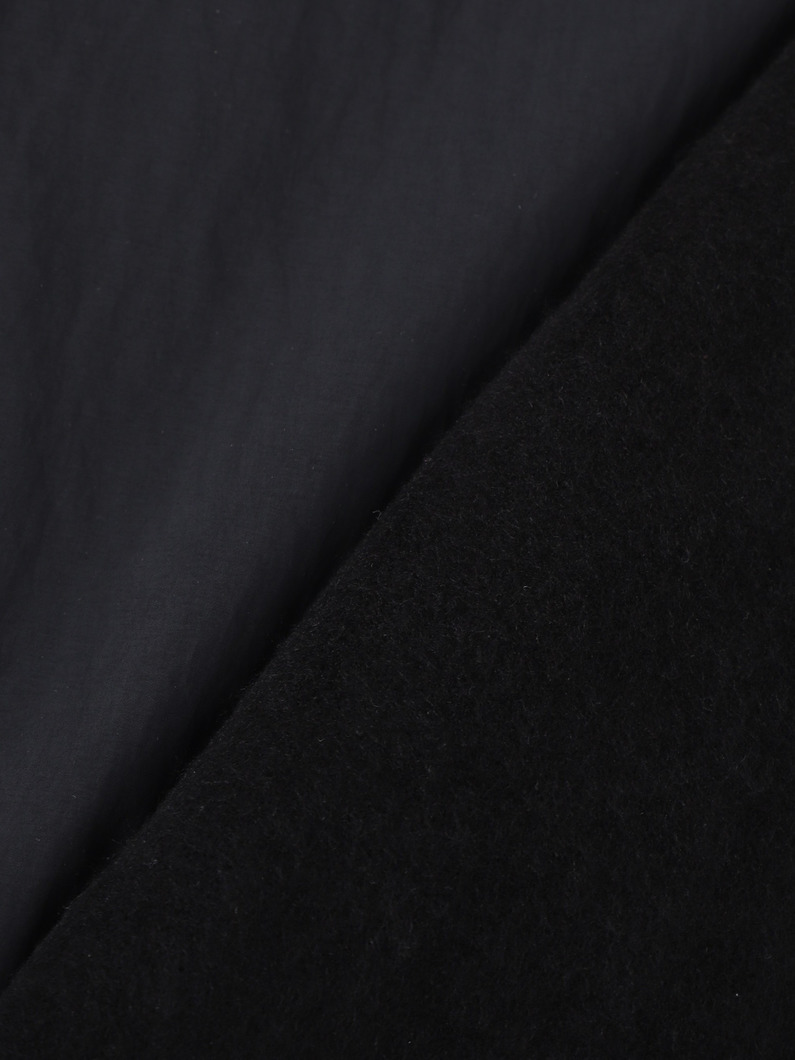 シルクフリース リバーシブル ベスト 詳細画像 black 6