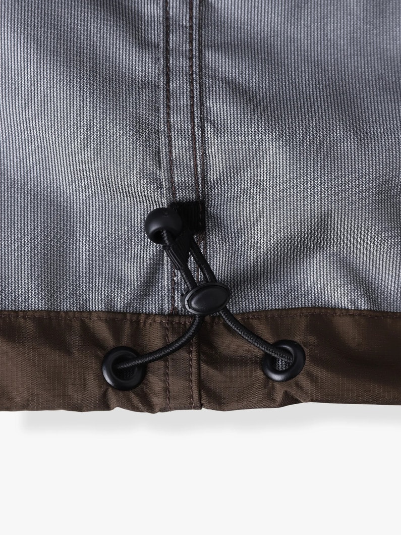 3レイヤー コーチジャケット 詳細画像 brown 3