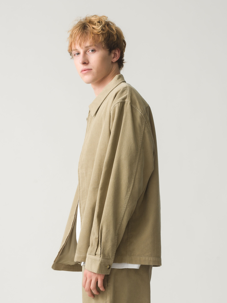 コーデュロイ シャツジャケット 詳細画像 beige 2