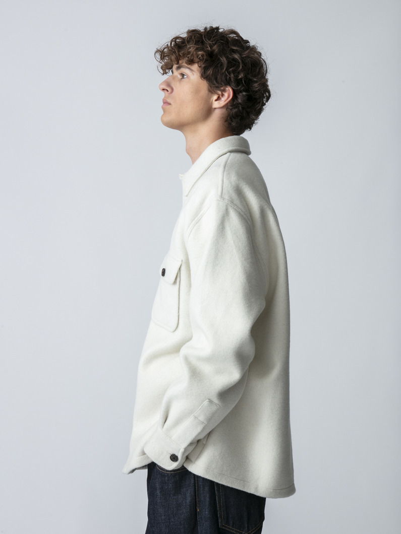 CPO シャツジャケット 詳細画像 off white 2