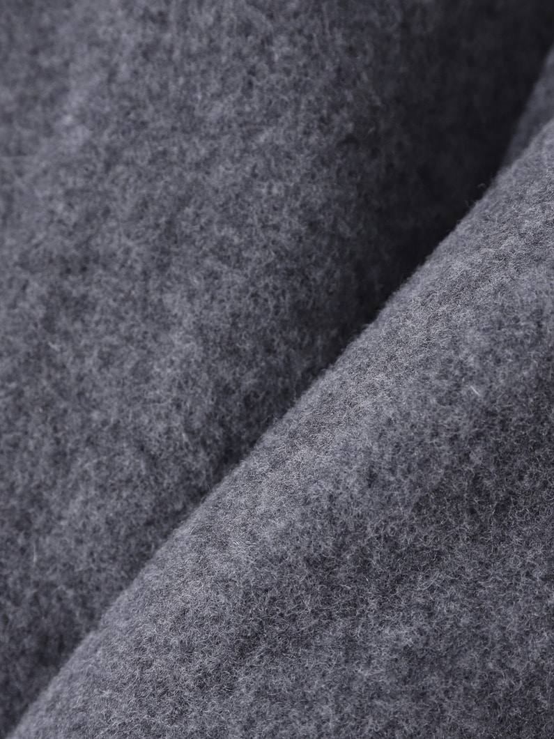 ウールメルトン スタジアムジャケット 詳細画像 navy 3