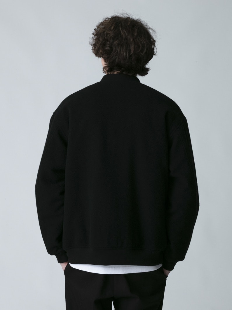 ウールメルトン スタジアムジャケット｜RHC(アールエイチシー)｜Ron Herman