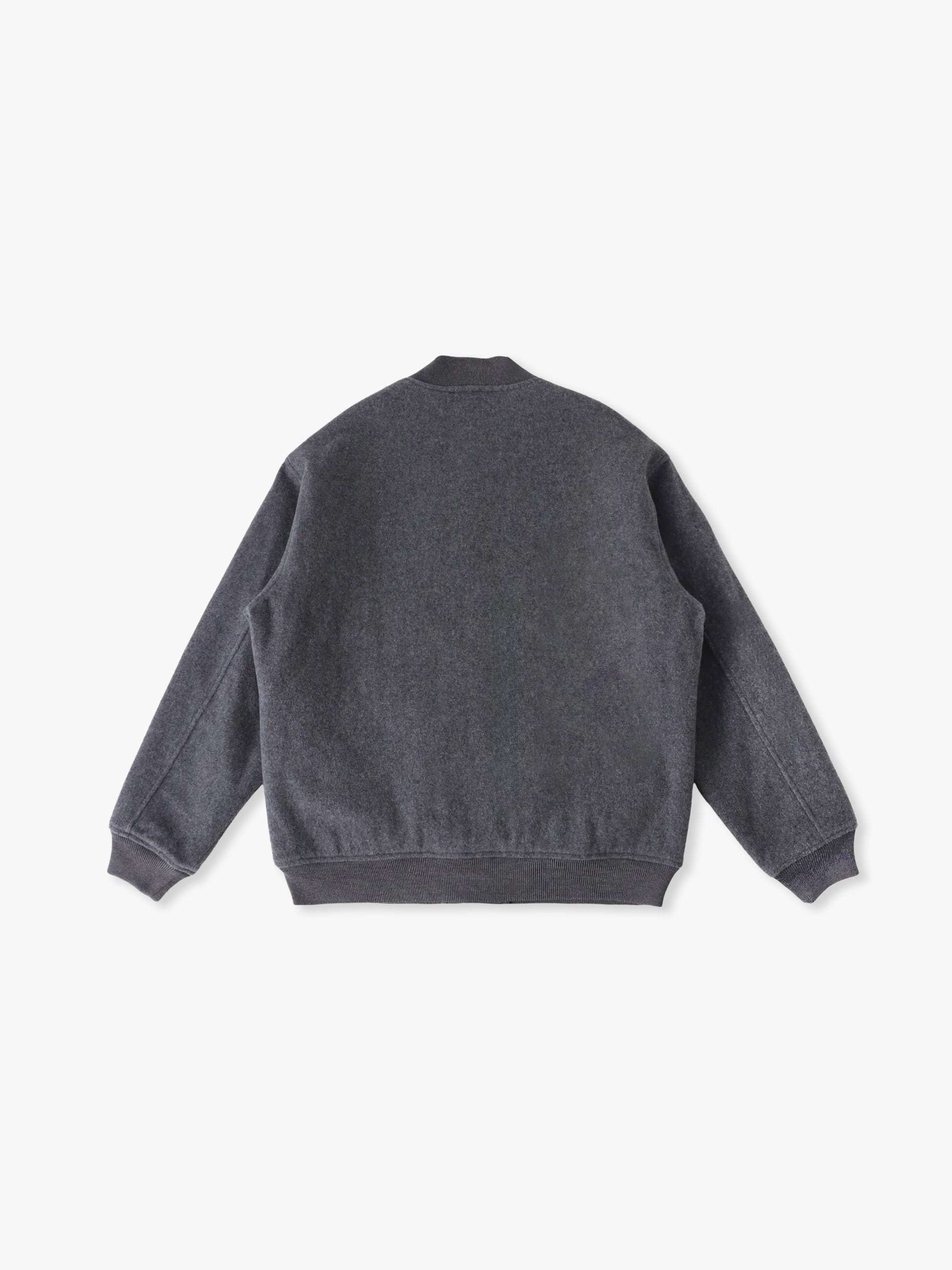 ウールメルトン スタジアムジャケット｜RHC(アールエイチシー