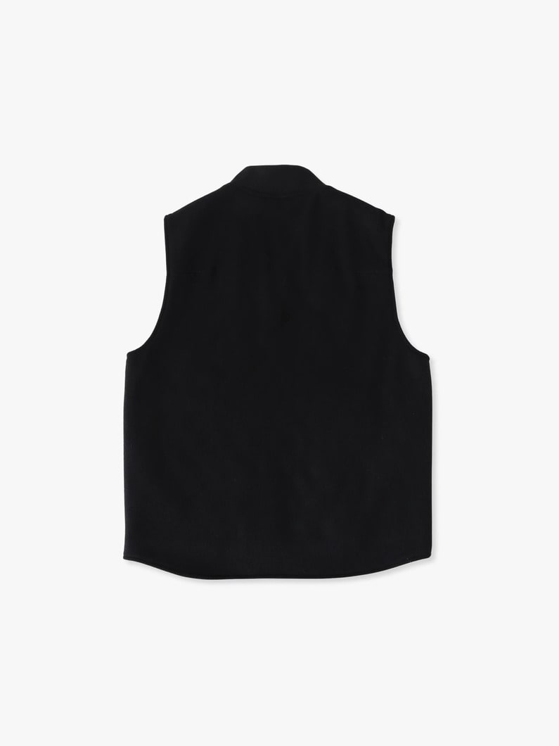 リサイクルウール ワークベスト 詳細画像 beige 1