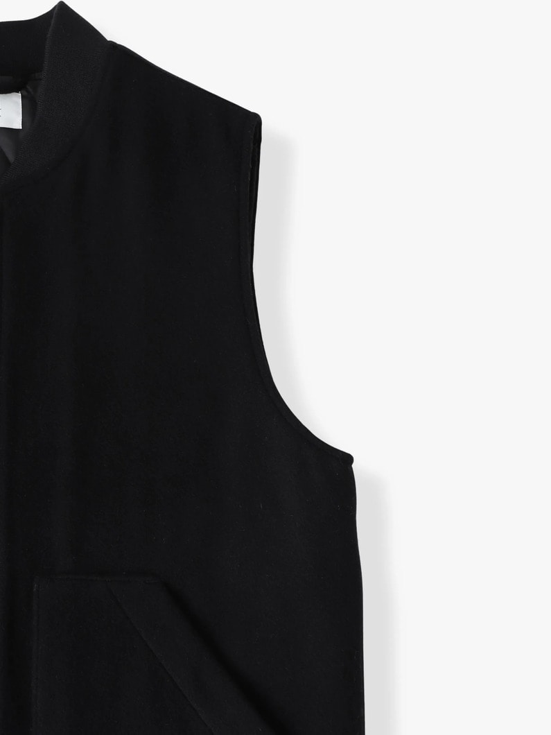 リサイクルウール ワークベスト 詳細画像 beige 2