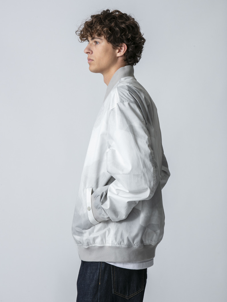 リップストップ MA-1 詳細画像 white 2